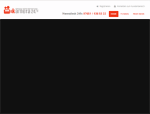 Tablet Screenshot of kamera24.tv